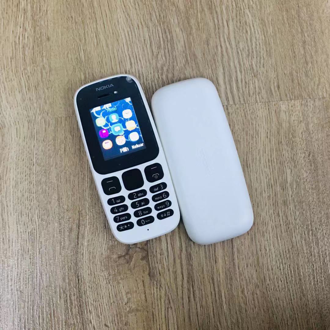 (WHITE)NOKIA 105 DS(2017) 95% NEW IMPORT REFURBISHED(Ready Stock)